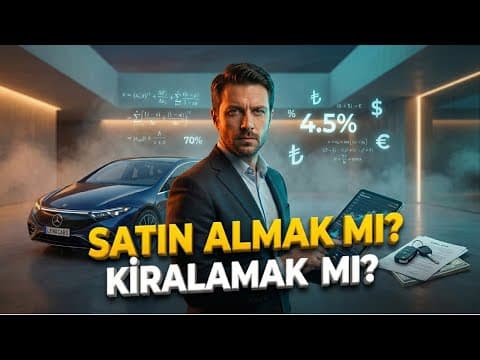 2026'da Araba Almak mı, Kiralamak mı?