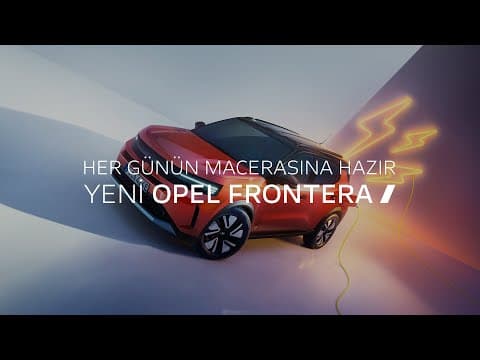 Opel Frontera Tanıtım Videosu