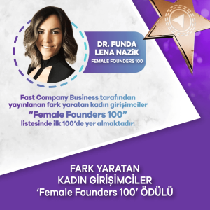 Fast Company Female Founders 100 achievement