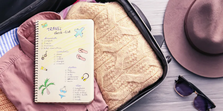 Kapak görseli: Seyahat İhtiyaç Listesi: Eksiksiz Bavul Hazırlama Rehberi