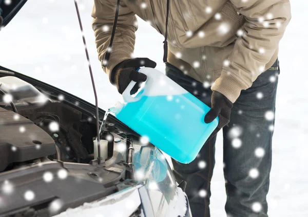 Antifreeze and Fluid Level Check Under the Hood