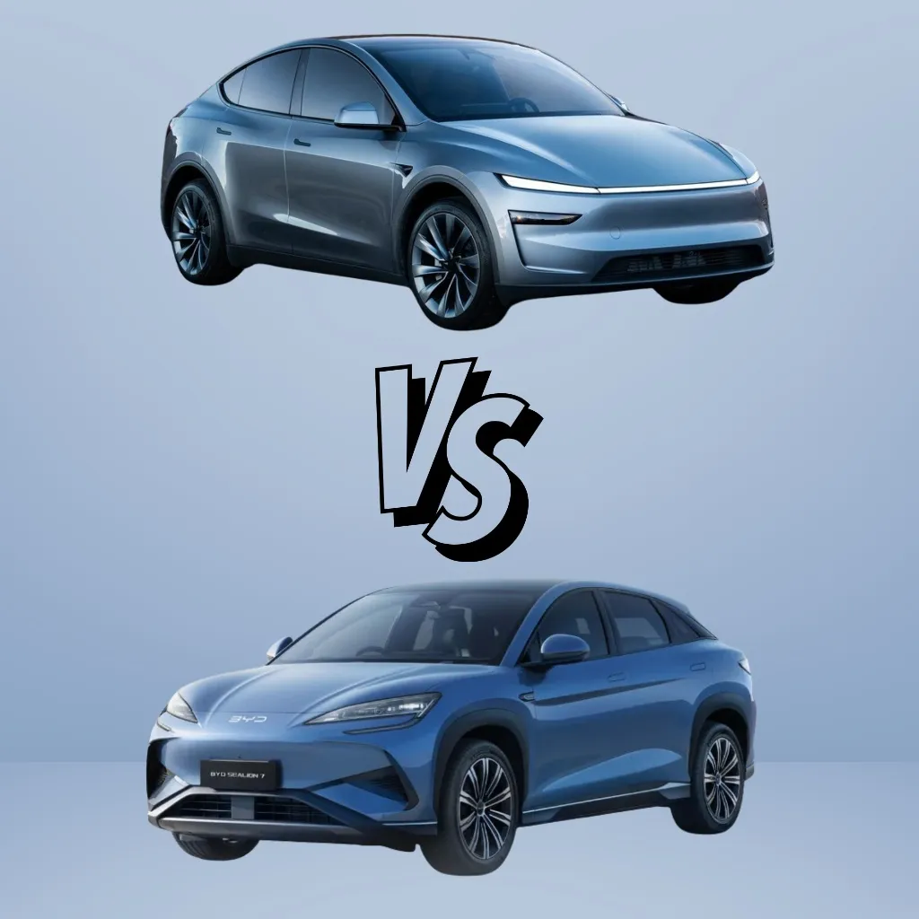 BYD Sealion 7 vs Tesla Model Y: Electric SUV Comparison