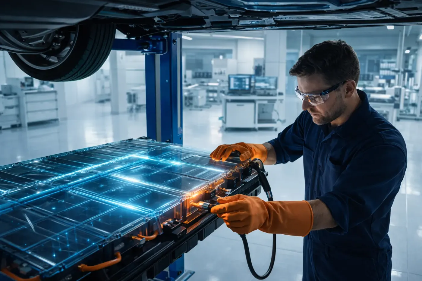 Wartungs- und Serviceleistungen für Elektrofahrzeuge