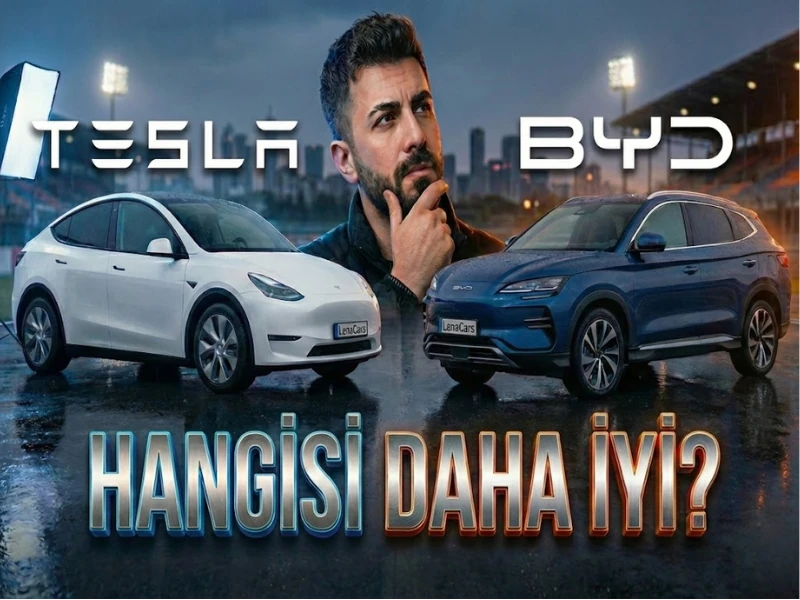 Kapak görseli: Tesla mı, BYD mi? Elektrikli Araç Savaşlarının Galibi Kim?