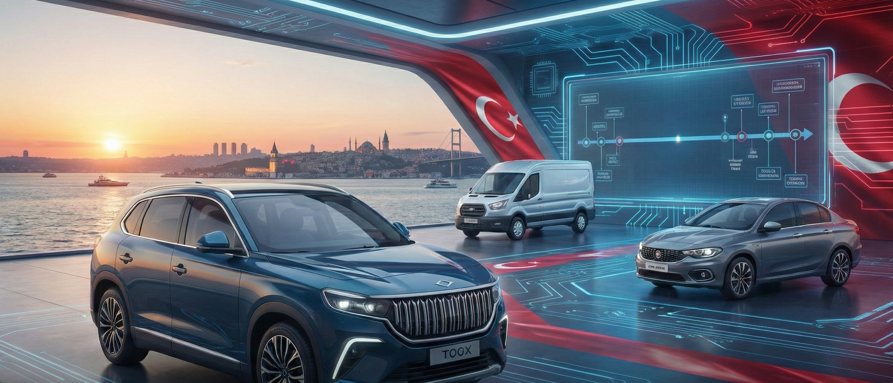 Blog yazısı: Türkiye'nin Yerli Araçları: TOGG ve Otomotiv Devleri