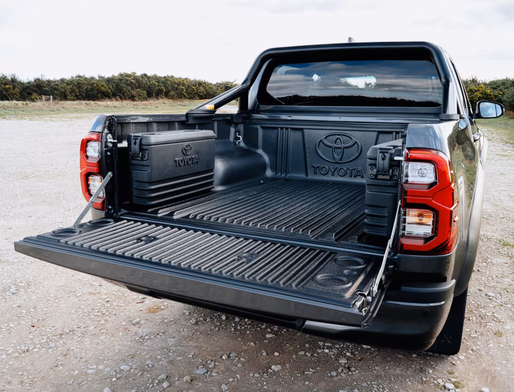 Toyota Hilux bagaj hacmi görseli