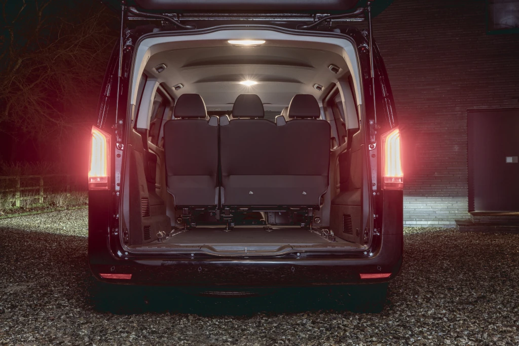 Mercedes Vito bagaj hacmi görseli